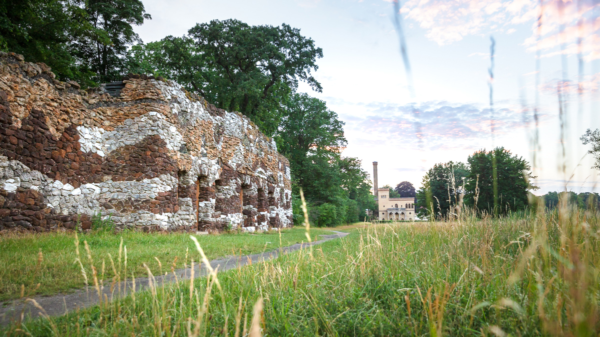 Muschelgrotte im Neuen Garten. Foto: Adam Sevens und Benjamin Maltry. Potsdam Museum – Forum für Kunst und Geschichte